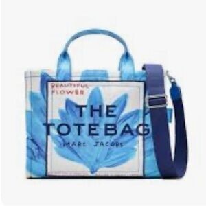 ISO!!!!!!! DO NOT BUY!!! Marc Jacobs x David Shrigley Floral Blue Tote Bag